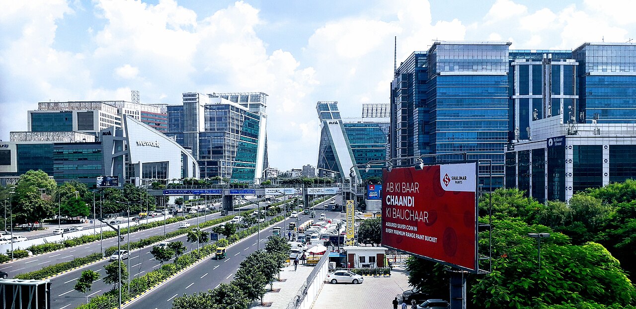 Gurgaon · image via Wikimedia Commons