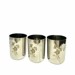 Stainless Steel Glass Set