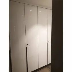Lockable Wooden Modular Wardrobe