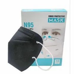 Black N95 Virus Protective Face Mask