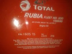 Total Rubia 15w40 Engine oil