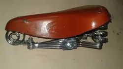 Leather Bicycle Saddle
