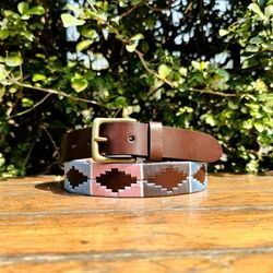 Youths Leather Polo Belt for men and women New Polo Gaucho Article Polo Belt 100% Solid Brass Buckle