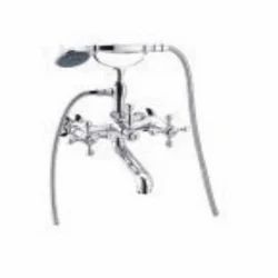 Wall mixer with telephonic shower arrangement only
