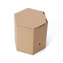 Hexagon Corrugated Packaging Box
