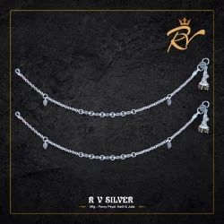 Fancy Silver Payal