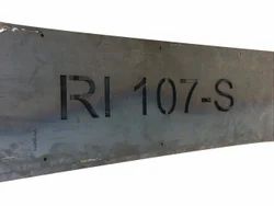 Mild Steel Number Plate Laser Cutting Service