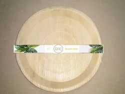 12 Inch Round Areca Leaf Plate
