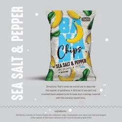 Banana chips - Sea Salt And Pepper