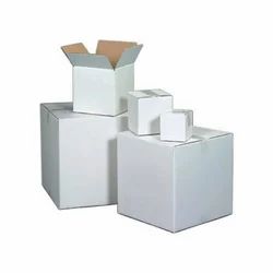 White Corrugated Box