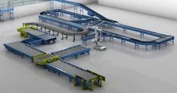 Warehouse Conveyor Line