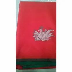 Soft Silk Saree with Contrast Pallu