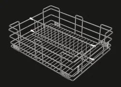 SS Glass Kitchen Basket