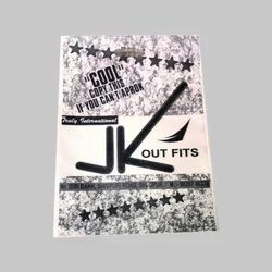 White Printed D Cut Non Woven Bag