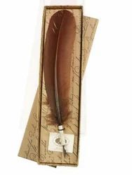 Rubinato Brown Quill Pen
