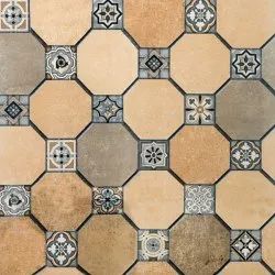 Kajaria Carpet Beige Ceramic Floor Tiles