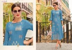 Page 3-Sinzara Premium Cotton With Embroider Work Kurtis