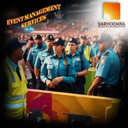 Security Service Gun Man