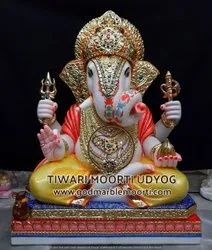Marble Dagdu Seth Halwai Ganpati