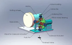 Anaya Automatic Valve Buffing Machine