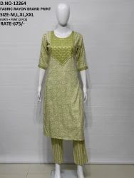 Batik Print Kurti