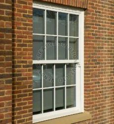UPVC Vertical Sliding Window