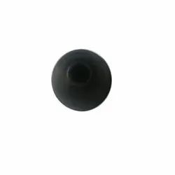 Black Rubber Cap