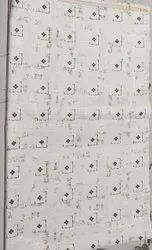 Pure Cotton Printed Shirt Fabric