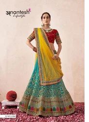 Designer Net Wedding Lehenga Choli