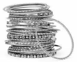 Silver Bangles