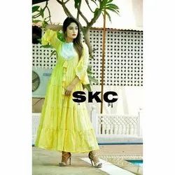 Ladies Anarkali Cotton Kurti