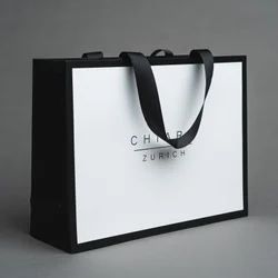 Loop Handle Printed Paper Bag