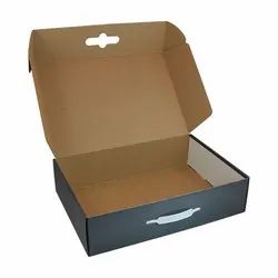 E Flute Cardboard Plain Corrugated Box