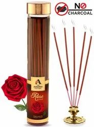 The Aroma Factory Rose Royale (0% Charcoal) Incense Sticks Agarbatti (Pack of 100)