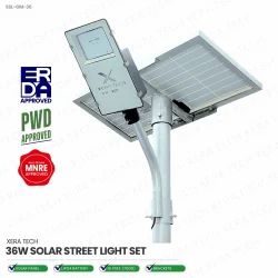 PWD Approved 36W Solar Street Light Set