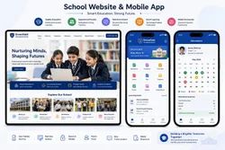 Custom School Website And Mobile Application Development