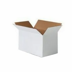White Corrugated Packaging Box