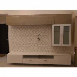 Modular Wooden TV Unit
