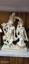 Marble Jugal Jodi Radha Krishna Statue