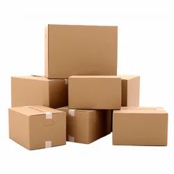 Brown Corrugated Box