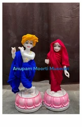 Marble Radha Krishna Statue