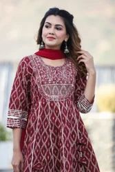 Ladies Red Kurtis