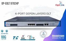 Optilink 4-Port Gepon Olt Op-Eolt 97024p