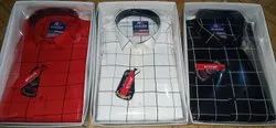 Men Formal Wear Check Shirt