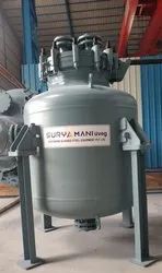 Glass Lined Vertical Un Jacketed Storage Tank