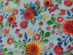Digital Printed Polyester Velvet Fabric 9000