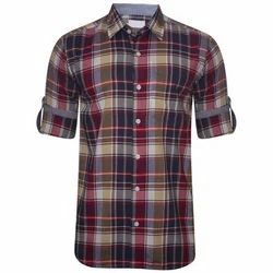 Men's Casual Check Shirt