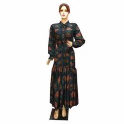 Full Sleeve Designer Coloured Kurti