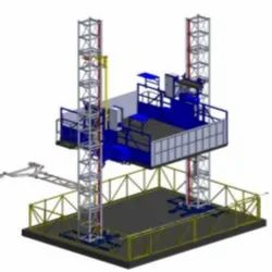 Twin Mast with Multi-functional Hoist