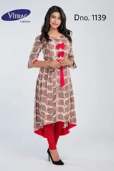 Leaf Print Kurti